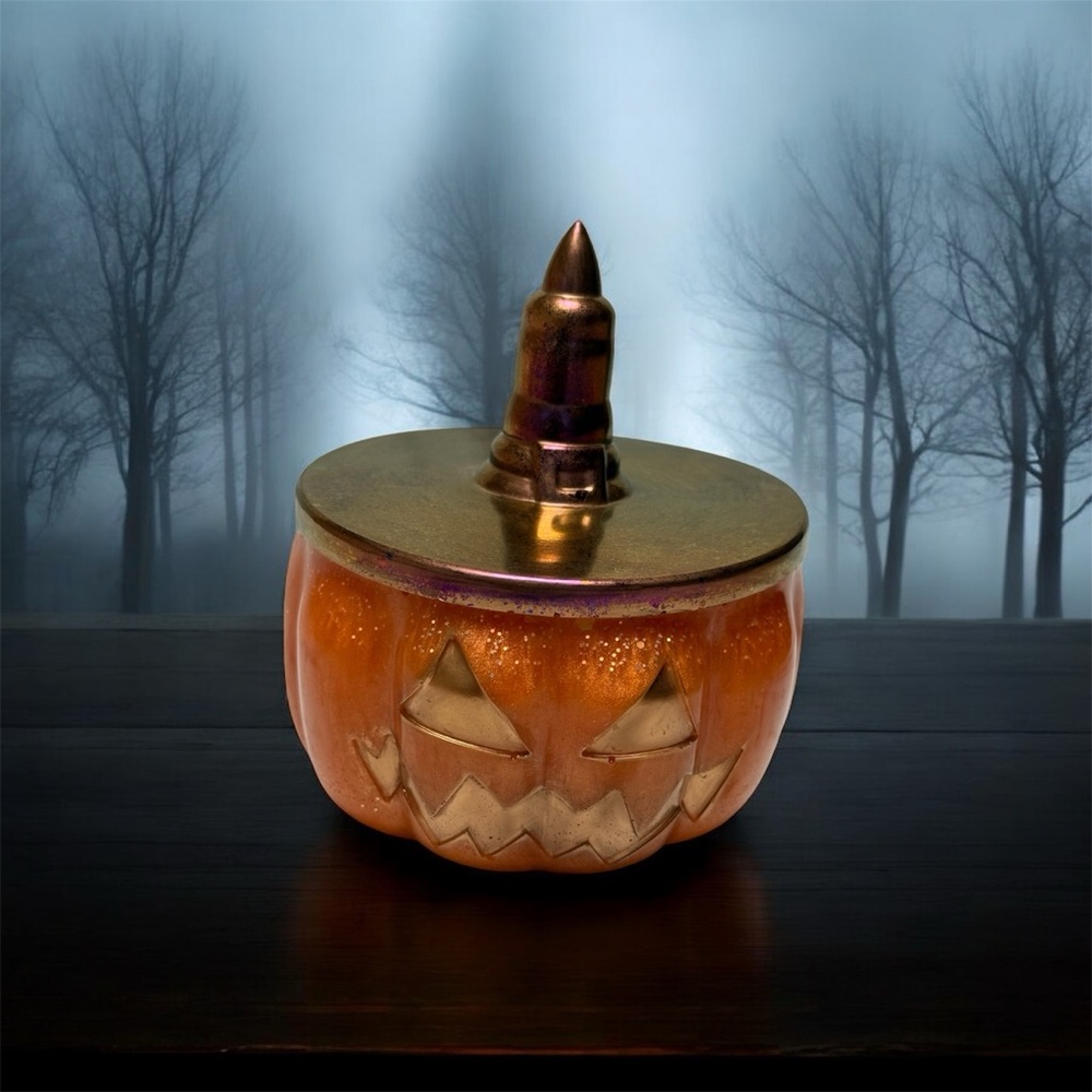 Halloween Pumpkin Jewelry Holder